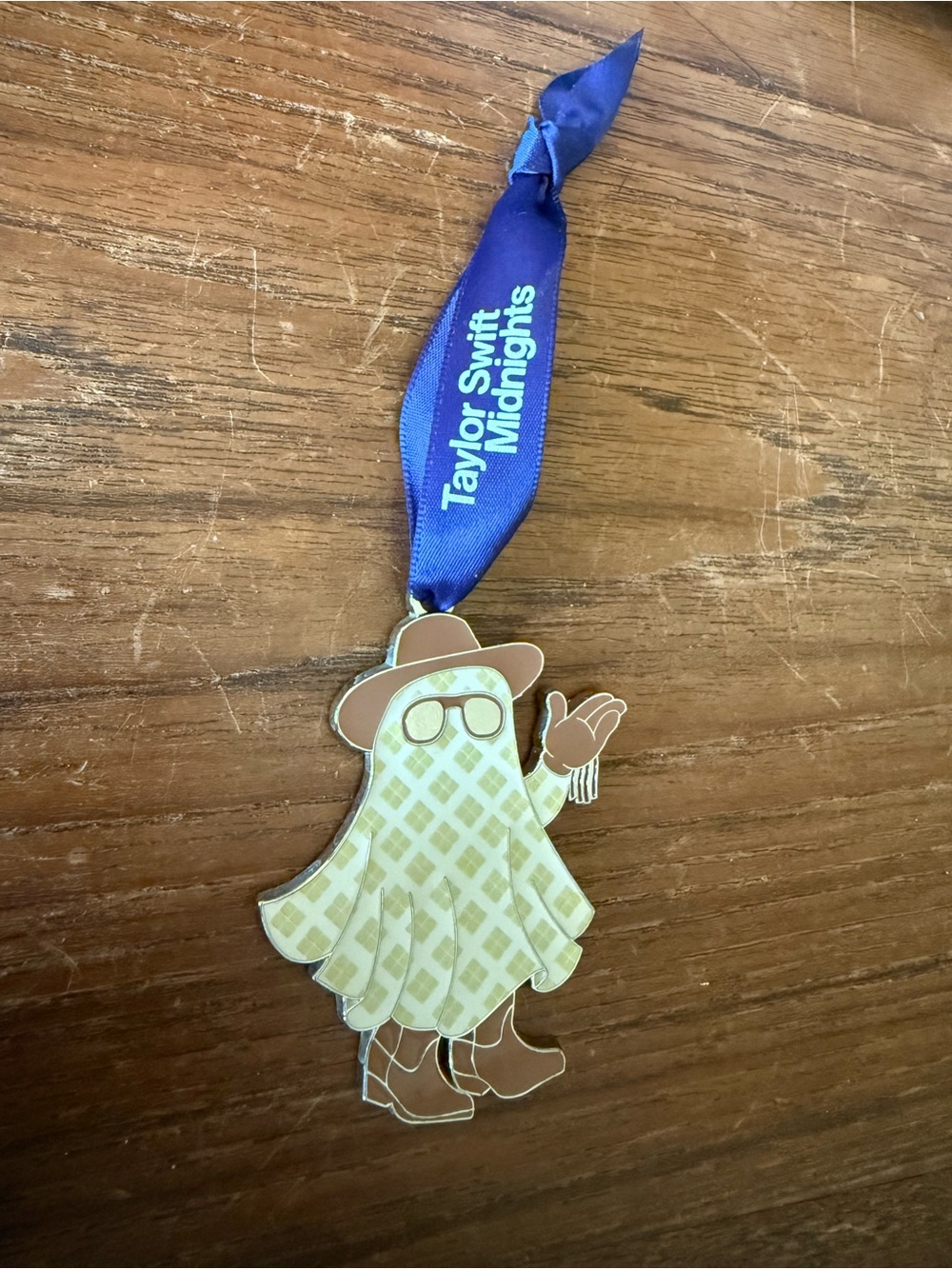 Taylor Swift Midnights Era Cowboy Ghost Ornament (#1)